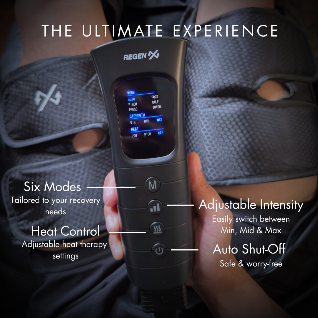 HeatFlow - Heated Air Compression Leg Massager